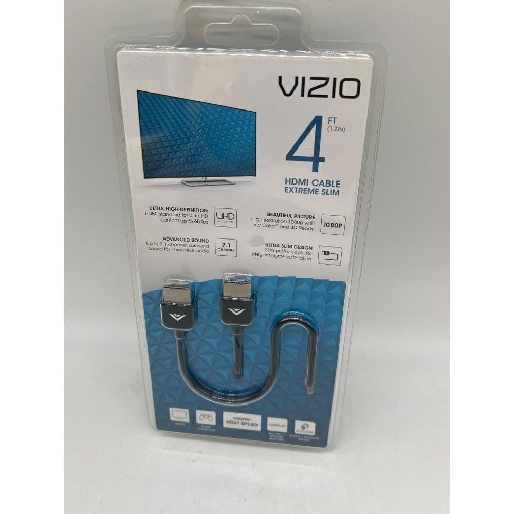 Vizio 4Ft HDMI Extreme Slim Cable